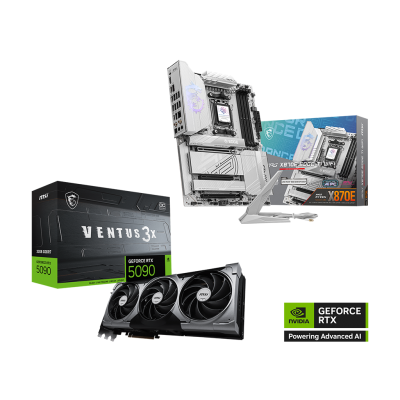 GeForce RTX 5090 32G VENTUS 3X OC | MPG X870E EDGE TI WIFI Bundle Pack