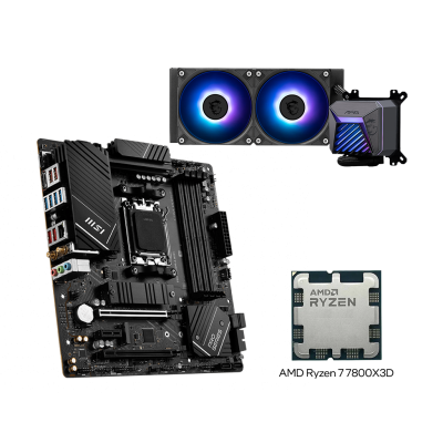 PRO B650M-A WIFI AMD R7 7800X3D Combo