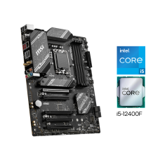 B760 GAMING PLUS WIFI - Intel Core i5-12400F CPU Bundle