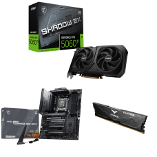 GeForce RTX 5060 Ti 8G SHADOW 2X OC PLUS 16GB Memory Starter Bundle