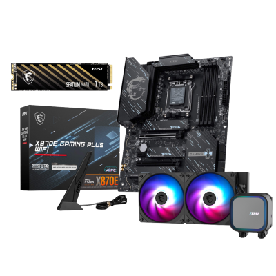 SPATIUM M480 PRO 1TB SSD | X870E GAMING PLUS WIFI Cooling Kit