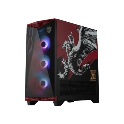 MPG GUNGNIR 300 Monster Hunter Edition Gaming Case