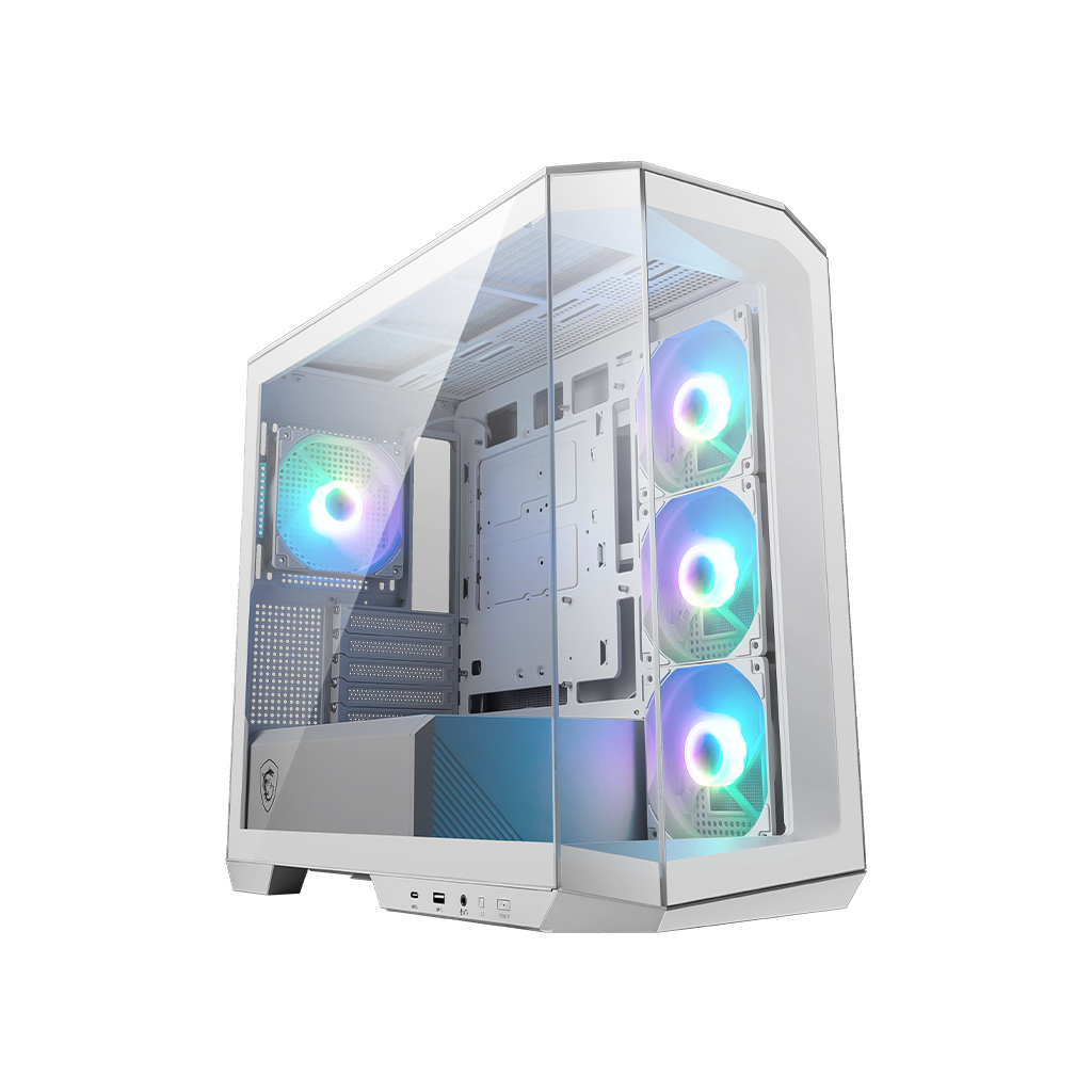 MAG PANO M100R PZ WHITE Gaming Case