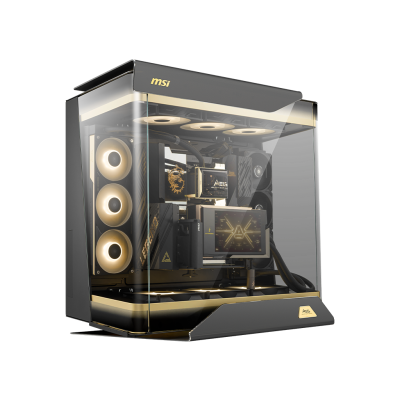 MEG MAESTRO 900R Gaming Case + MEG X870E GODLIKE MAX Combo