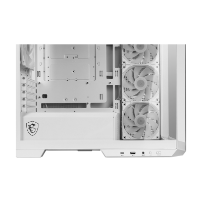 MAG PANO M100R PZ WHITE Gaming Case