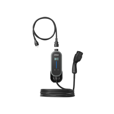 EZGO US 40A 1 PHASE BT-015US Gray NACS Portable Charger