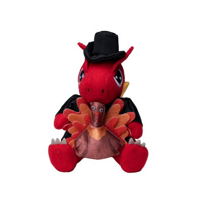 Lucky Doll Charm Keychain - Thanksgiving