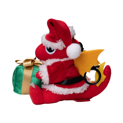 Lucky Doll Charm Keychain - Christmas