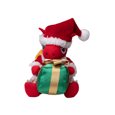 Lucky Doll Charm Keychain - Christmas