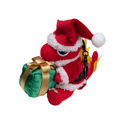 Lucky Doll Charm Keychain - Christmas