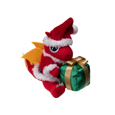 Lucky Doll Charm Keychain - Christmas