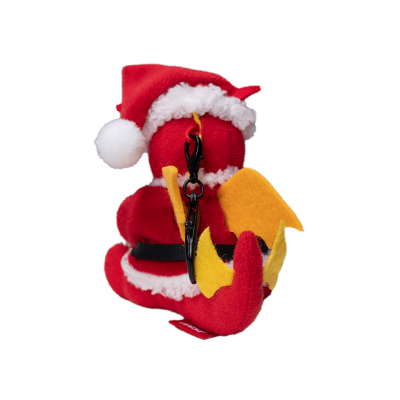 Lucky Doll Charm Keychain - Christmas