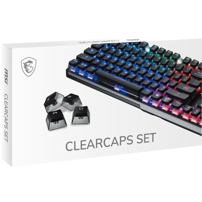 MSI Mechanical Keyboard ClearCaps