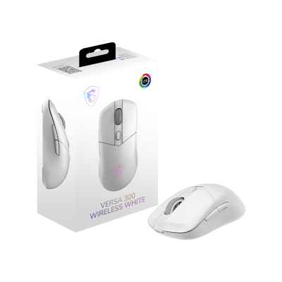 VERSA 300 Elite Wireless White Gaming Mouse
