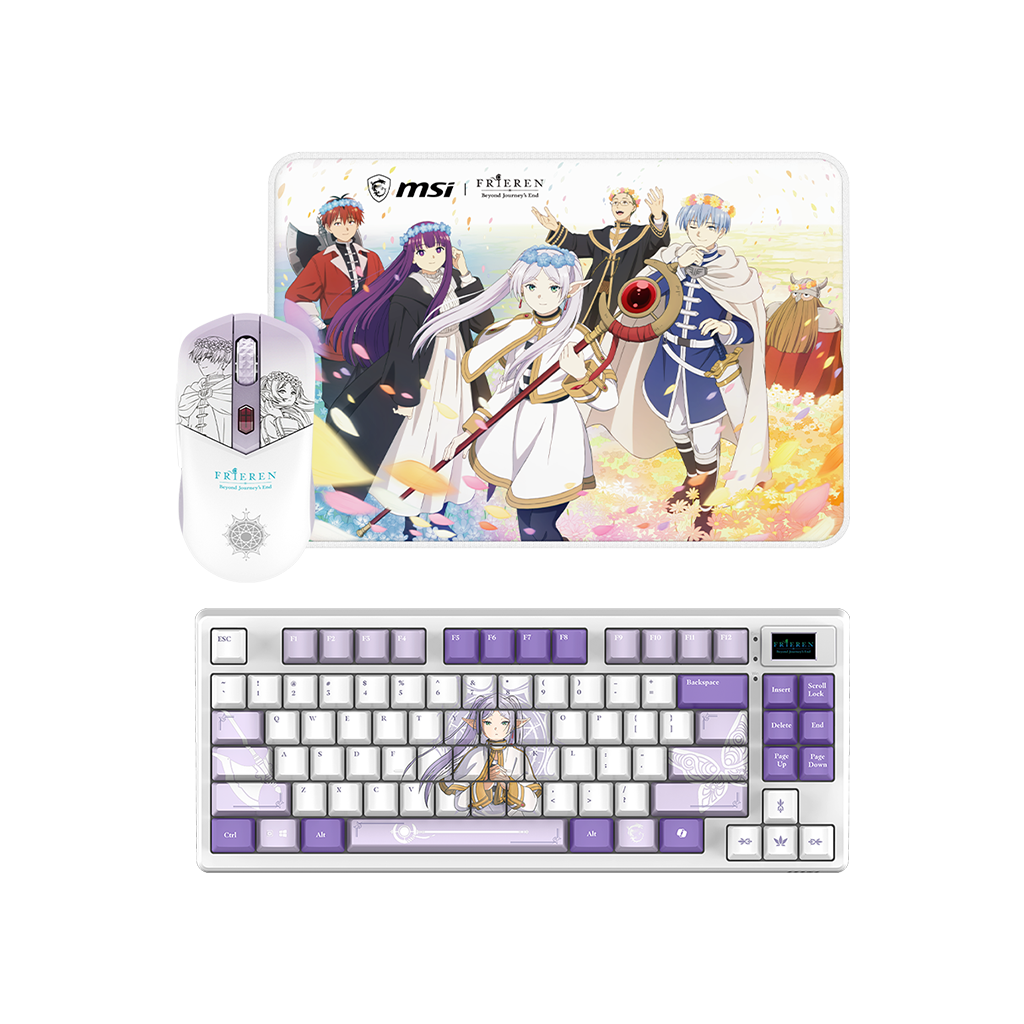MSI Gaming Gear Bundle FRIEREN Edition Gaming Keyboard Mouse Combo