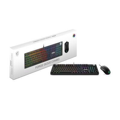 FORGE GK320 COMBO RED US Gaming Keyboard