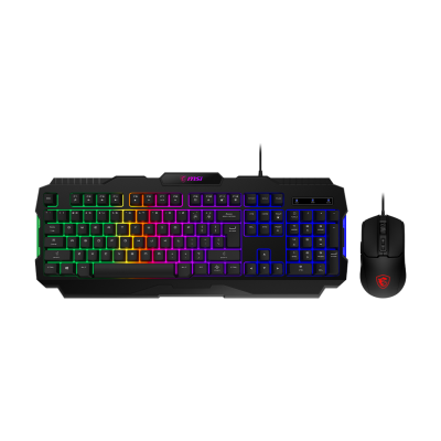 MSI Forge GK100 Combo – Gaming RGB Keyboard & Mouse Set