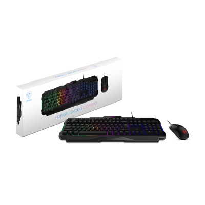 Forge GK100 COMBO Gaming Keyboard and Mouse