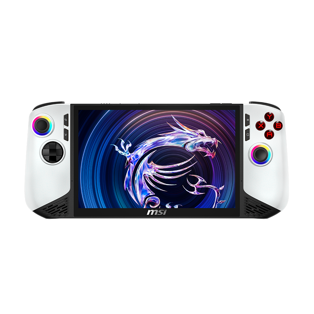 CLAW 8 AI+ A2VM Polar Tempest Edition-084US Handheld Portable Gaming; Copilot+ PC