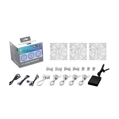 MPG EZ120R ARGB WHITE-3W Fan