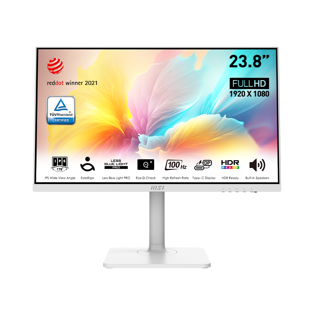 MD2412PW - Productivity Monitor MSI-US 100Hz MSI Official Store FHD & Flat Modern Business 24\