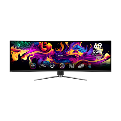 MPG 491CQP QD-OLED 49" DQHD 144Hz Curved Gaming Monitor