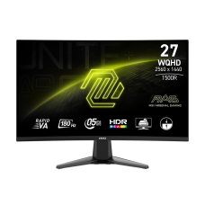 MAG 27CQ6F 27" QHD 180Hz Curved Gaming Monitor