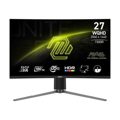 MAG 27CQ6PF 27" QHD 180Hz Curved Gaming Monitor