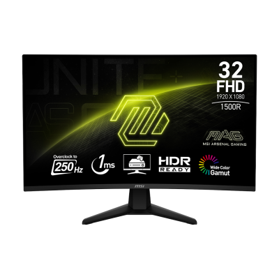 MAG 32C6X 31.5" FHD 250Hz Curved Gaming Monitor