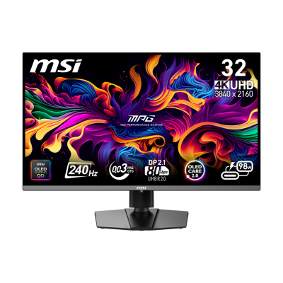 MPG 322URX QD-OLED 32" UHD 240Hz Flat Gaming Monitor