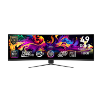 MPG 491CQPX QD-OLED 49" DQHD 240Hz Curved Gaming Monitor