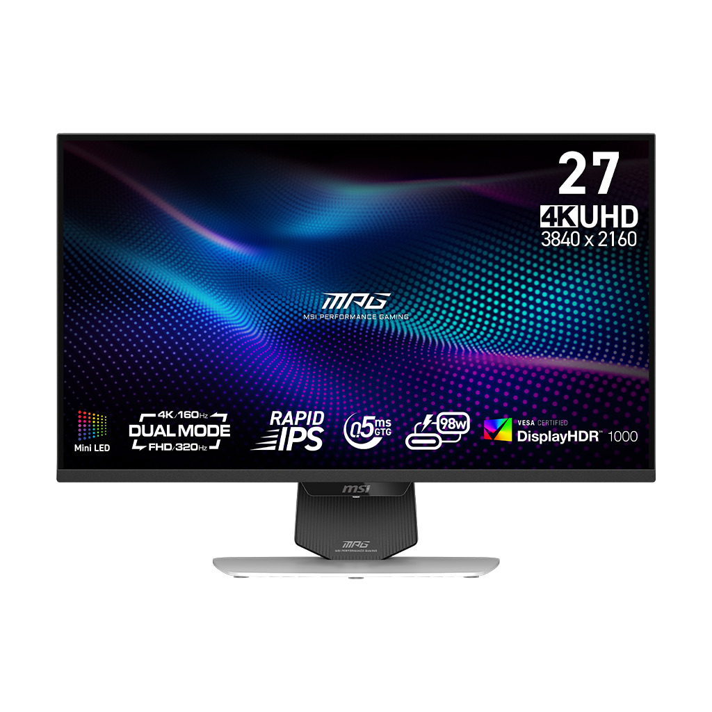 MPG 274URDFW E16M 27" UHD 160Hz Flat Gaming Monitor