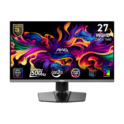MAG 272QP QD-OLED X50 27" QHD 500Hz Flat Gaming Monitor
