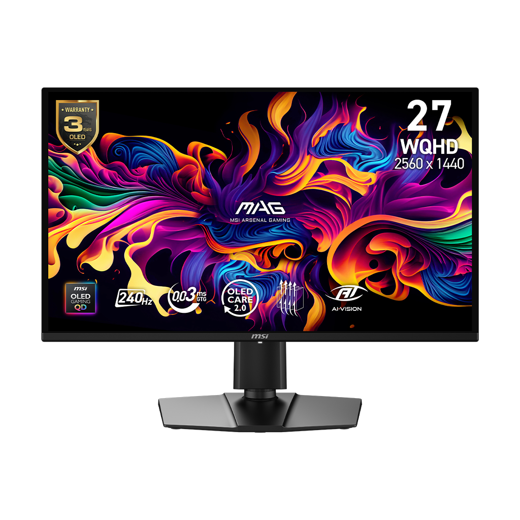 MAG 274QP QD-OLED X24 27" QHD 240Hz Flat Gaming Monitor