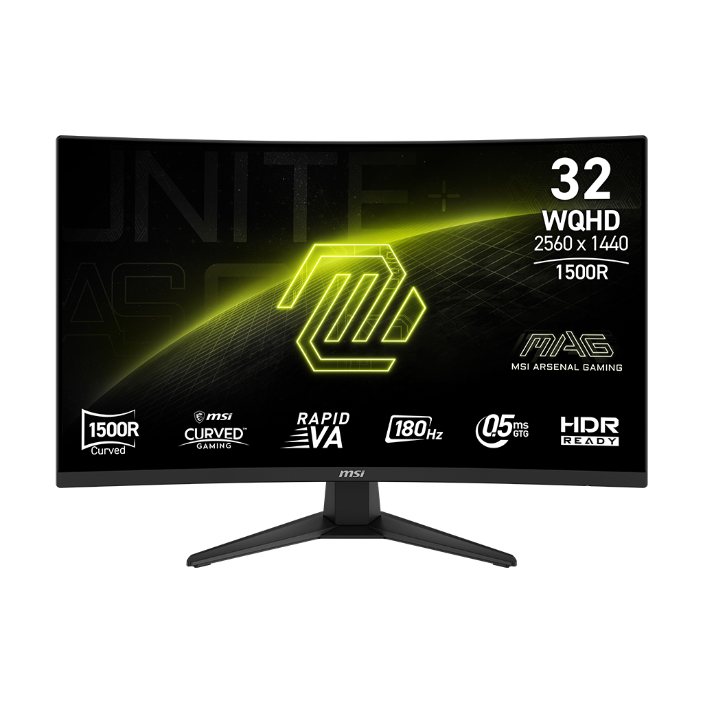 MAG 321CQF E18 31.5" WQHD 180Hz Curved Gaming Monitor