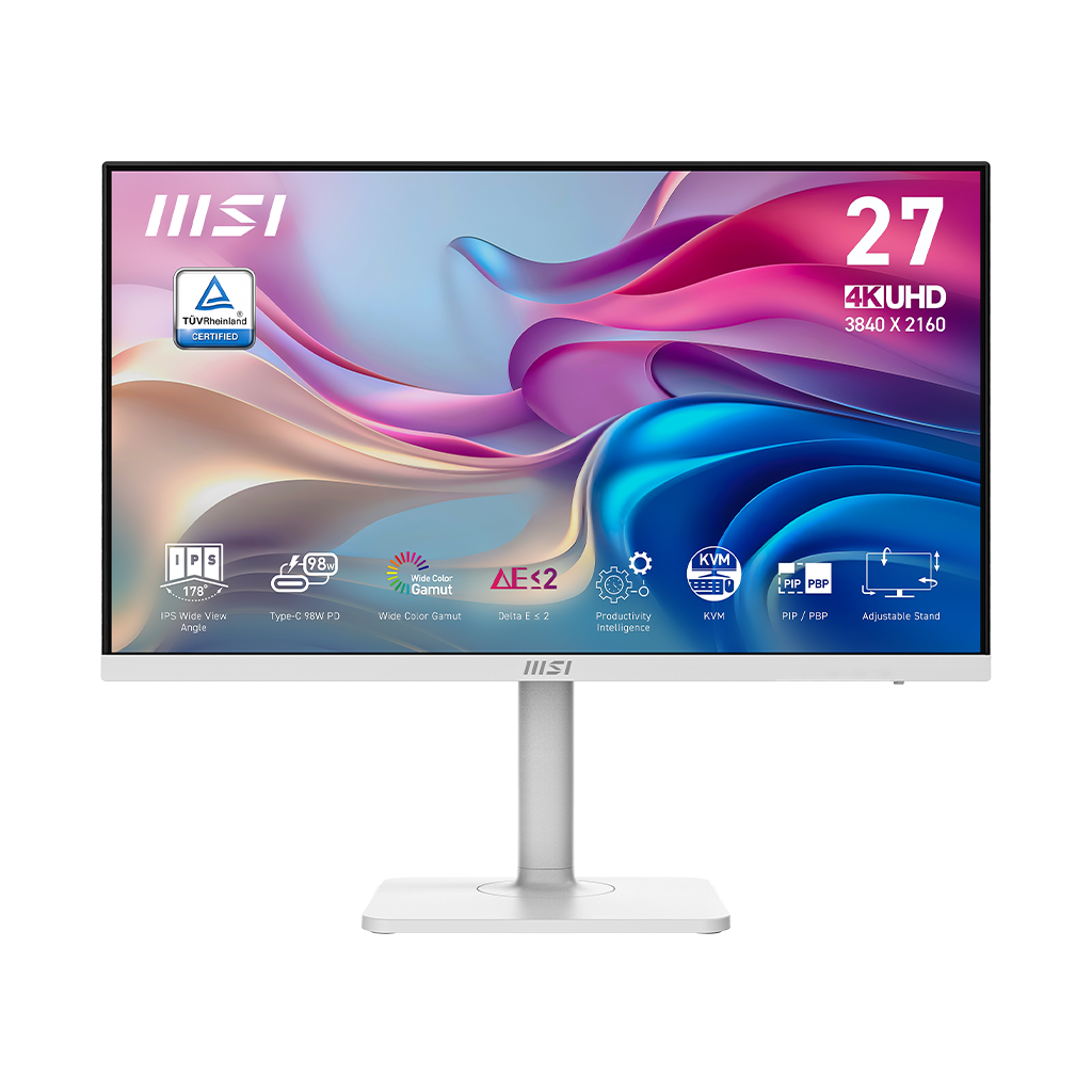 Modern MD272UPHW 27" UHD 60Hz Flat Business & Productivity Monitor