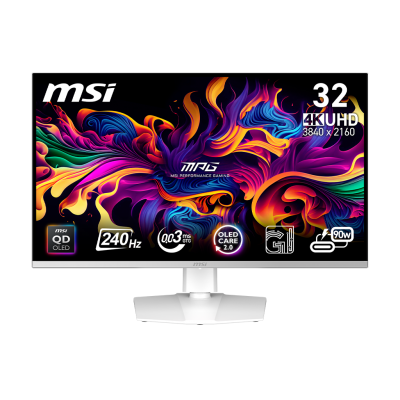 MPG 321URXW QD-OLED 32" UHD 240Hz Flat Gaming Monitor