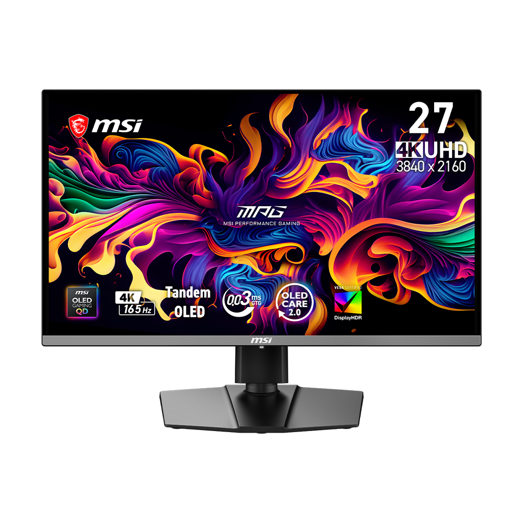 MAG 272UP QD-OLED E16 27" UHD 165Hz Flat Gaming Monitor