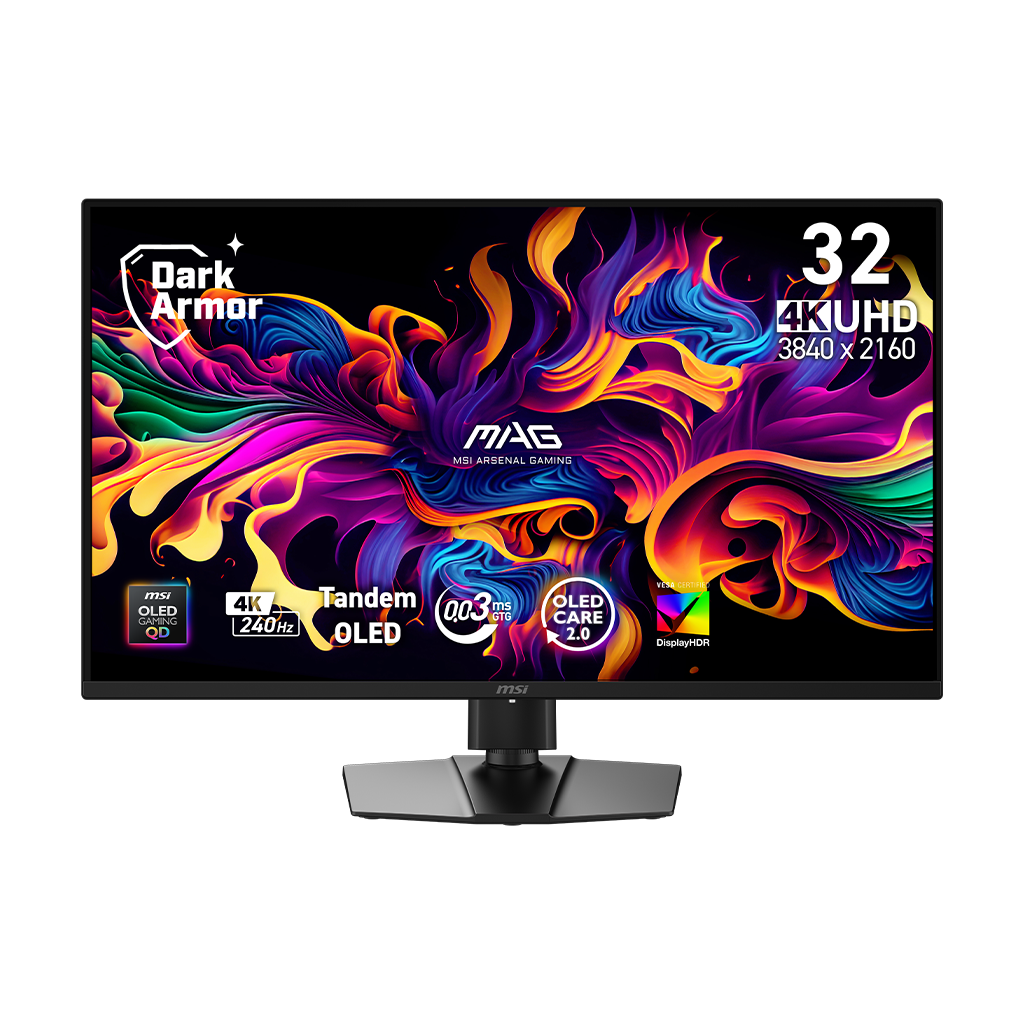 MAG 321UP QD-OLED X24 32" UHD 240Hz Flat Gaming Monitor