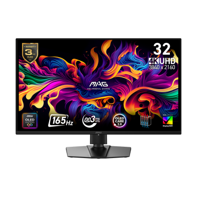 MAG 322UP QD-OLED E16 32" UHD 165Hz Flat Gaming Monitor