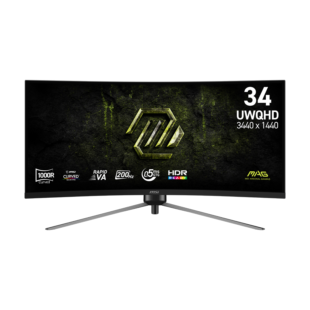 MAG 345CQRF E20 34" UWQHD 200Hz Curved Gaming Monitor