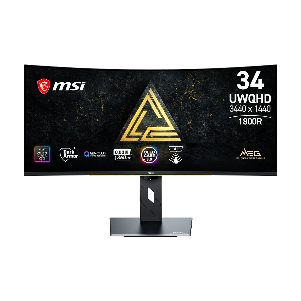 MEG X 34" UWQHD 360Hz Curved Gaming Monitor