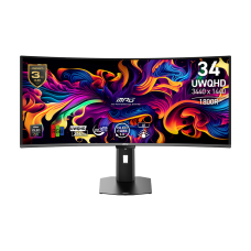 MPG 341CQR QD-OLED X36 34" UWQHD 360Hz Curved Gaming Monitor