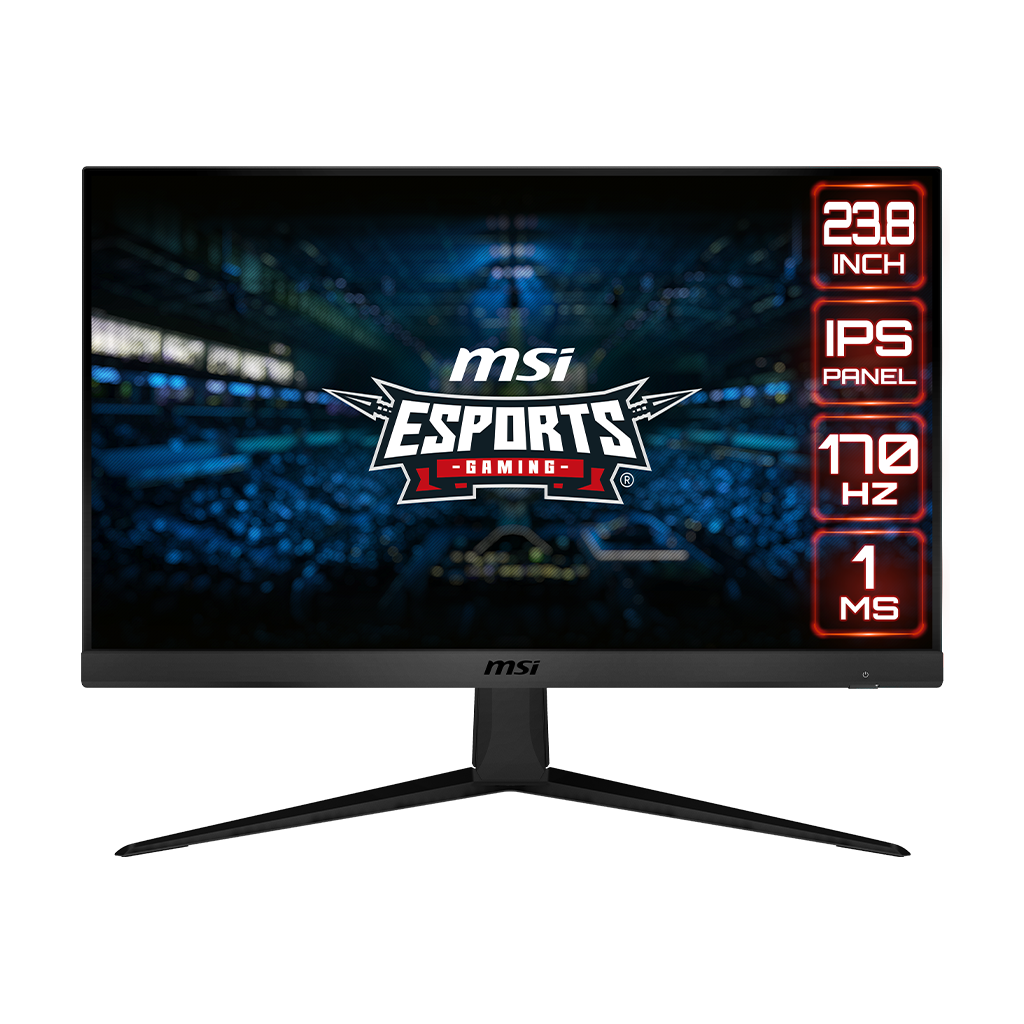 Ecran Pc Gamer - Msi Optix G2412 - 24'' Fhd - Dalle Ips - 1 Ms - 170hz -  Hdmi / Displ à Prix Carrefour