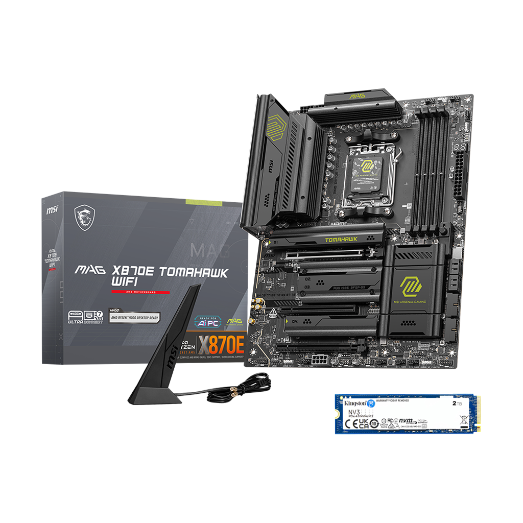 MAG X870E TOMAHAWK WIFI 2TB Starter kit