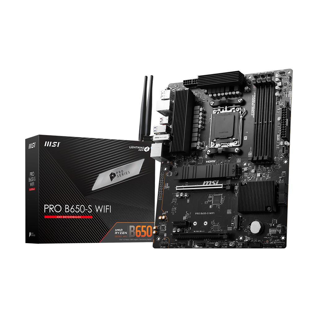 MSI PRO B650-S WIFI ATX MOTHERBOARD - MSI-US Official Store