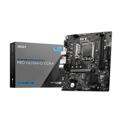 PRO H610M-G DDR4