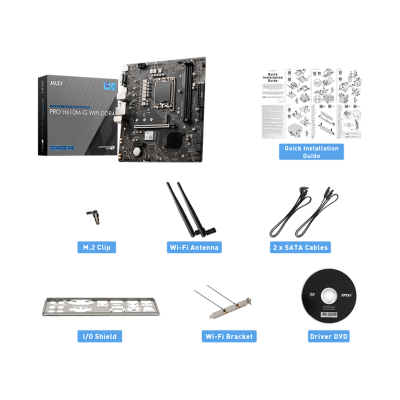 PRO H610M-G WIFI DDR4