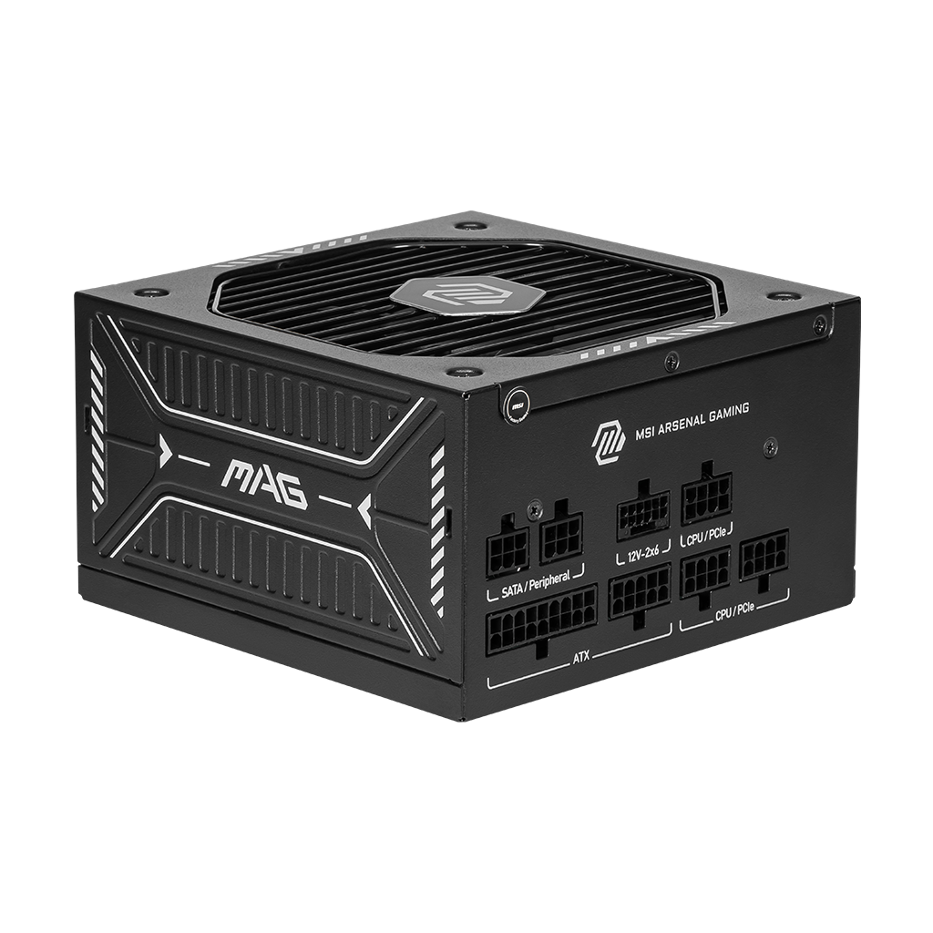 MSI MAG A750GLS PCIE5 750W ATX 3.1 Power Supply - MSI-US