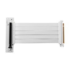 PCI-E 4.0 X16 RISER CABLE 180mm-White
